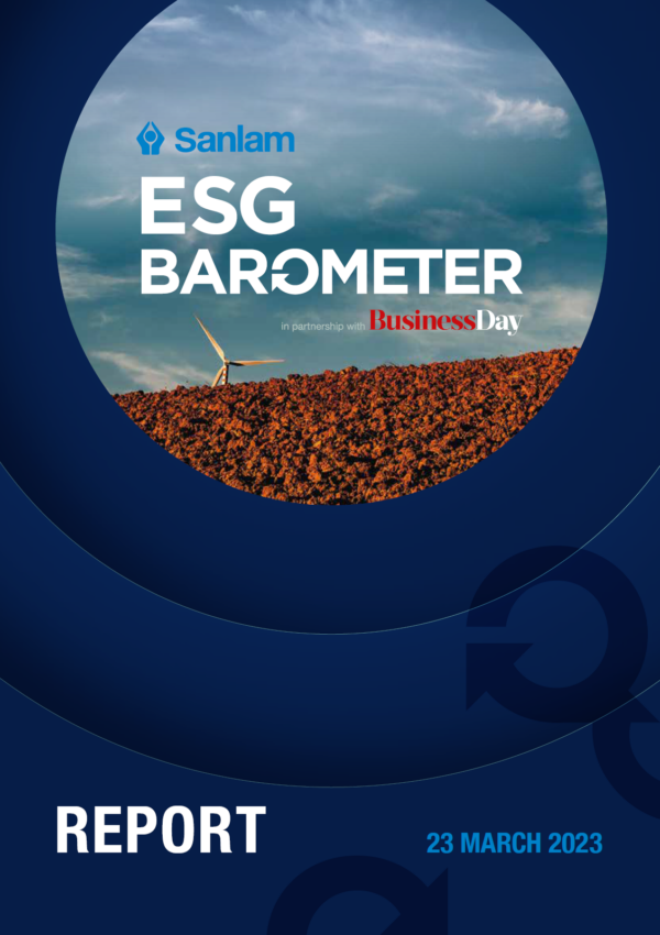 The Sanlam ESG Barometer: From risk management to additionality ...